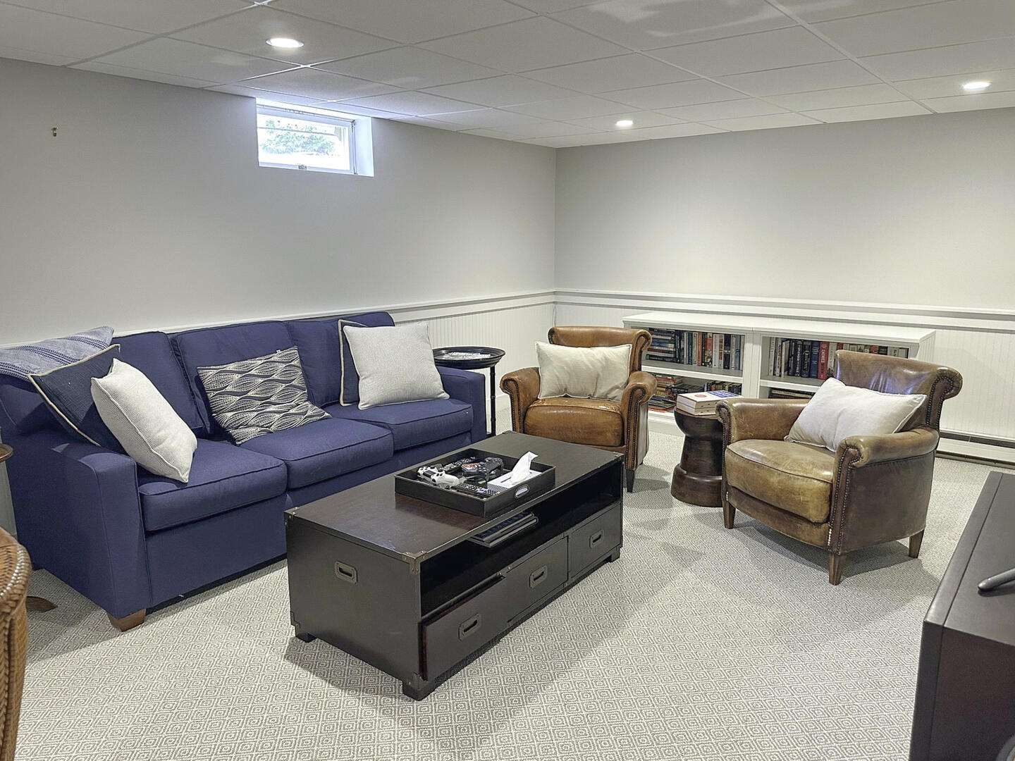 Living Area, Lower Level