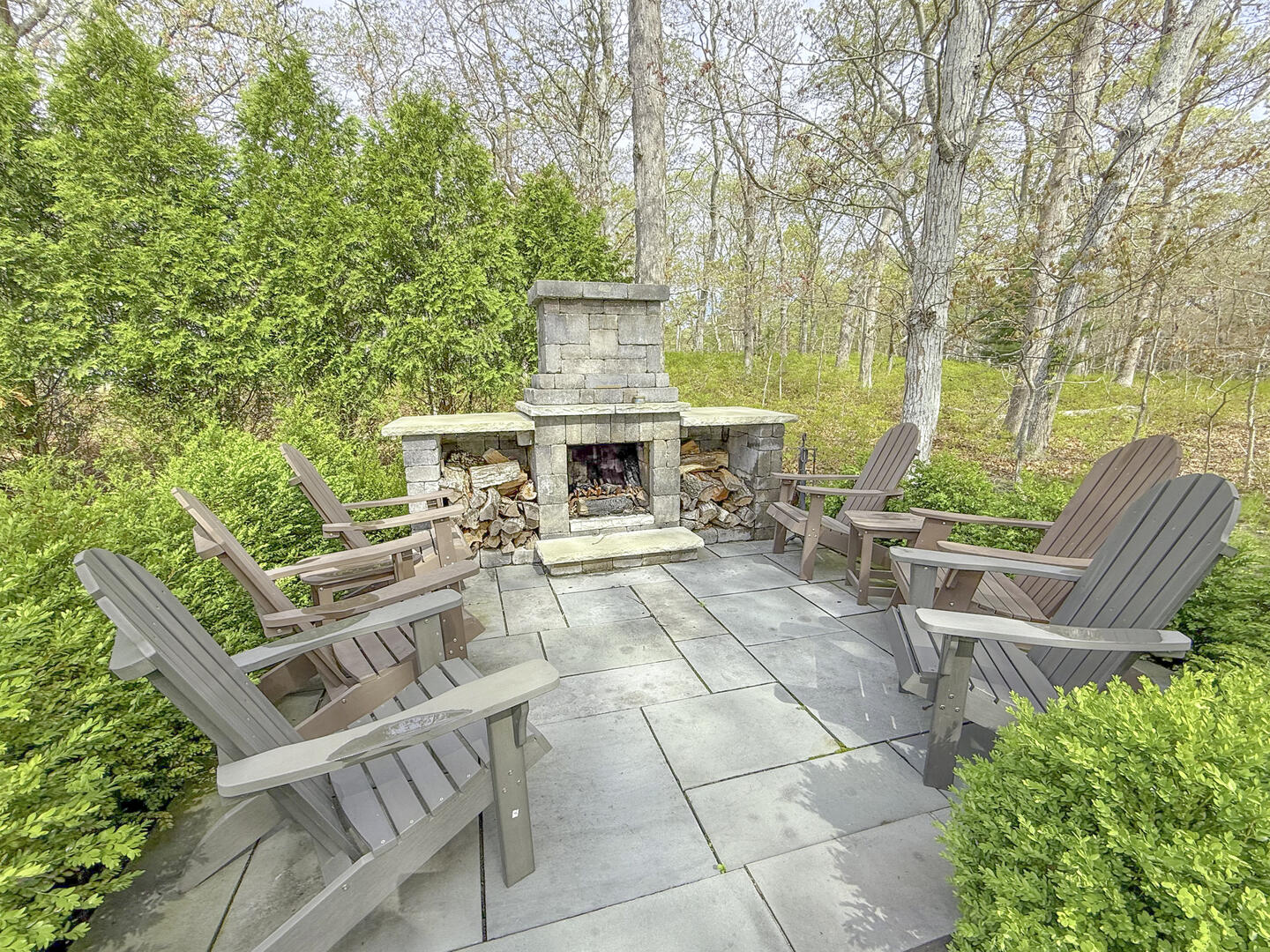 Outdoor Fireplace