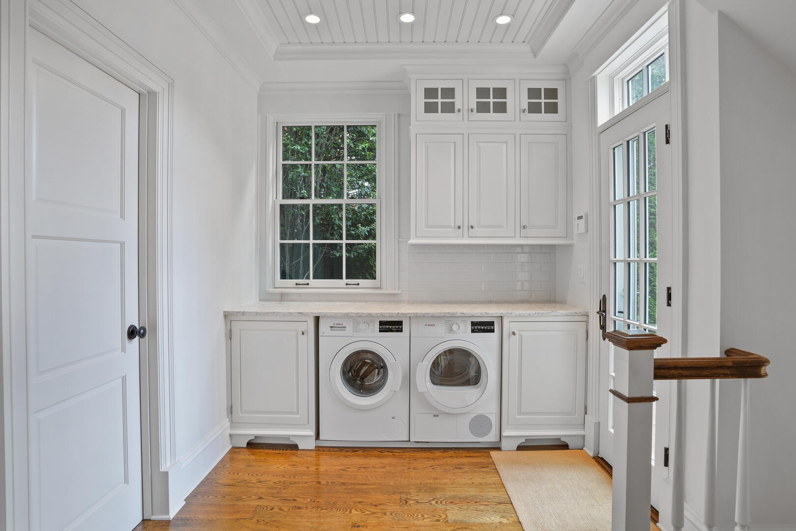 Washer and Dryer Area off Kitchen