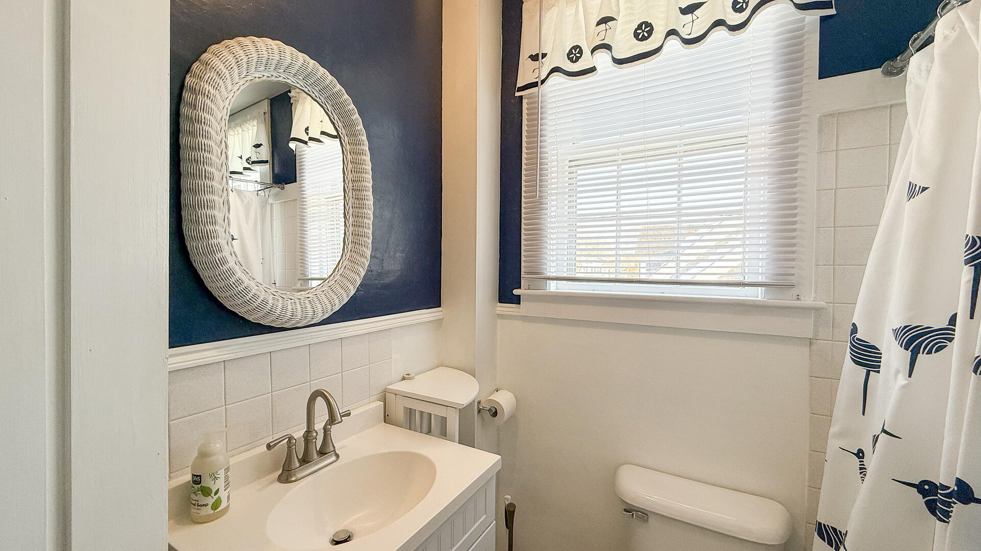 Hall Bath with Shower Tub Combo, Second Floor