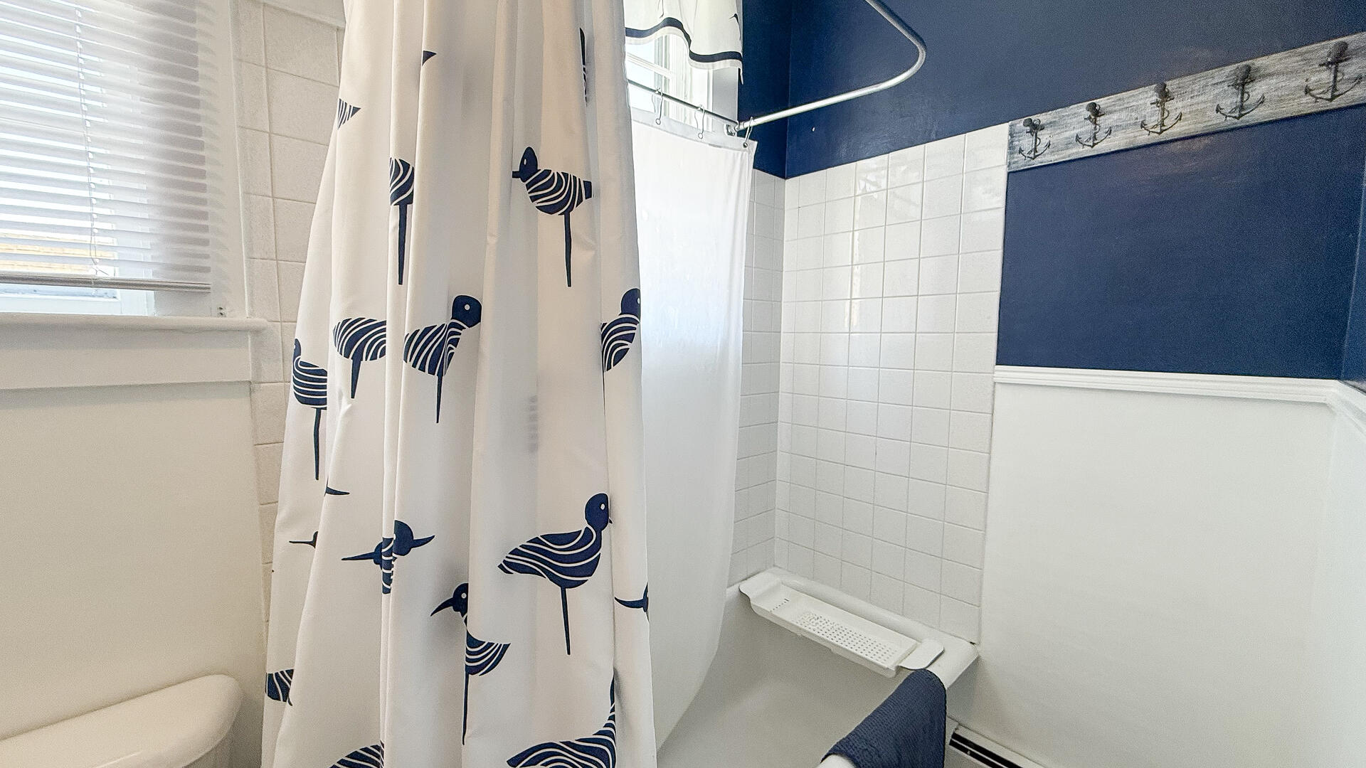 Hall Bath with Shower Tub Combo, Second Floor