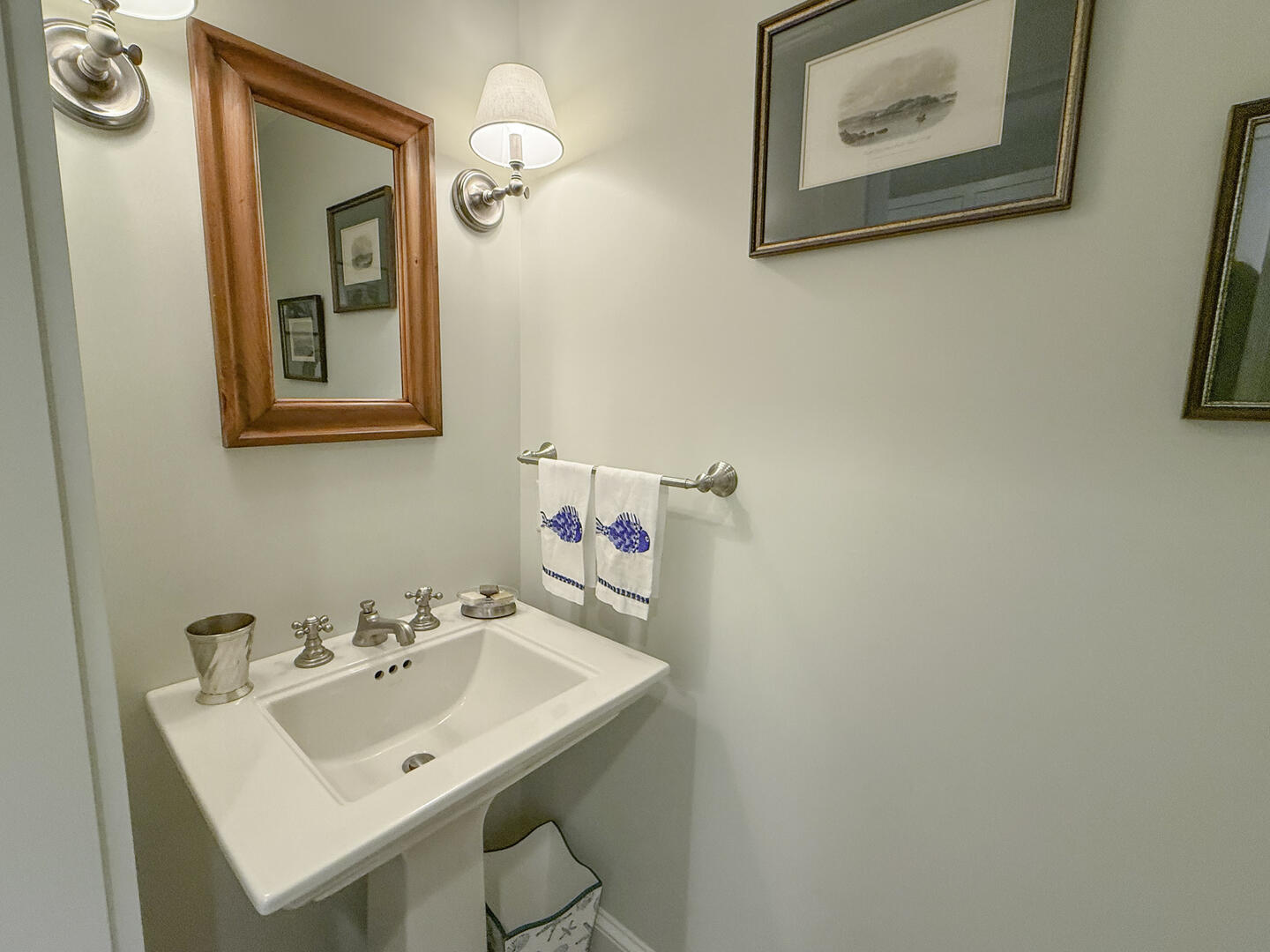 Powder Room, First Floor