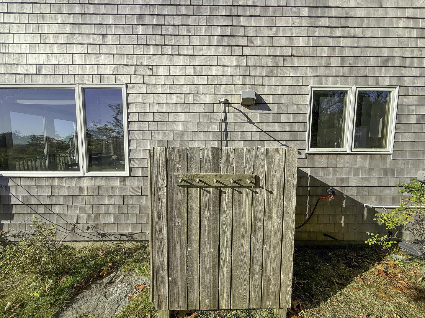 Enclosed Outdoor Shower