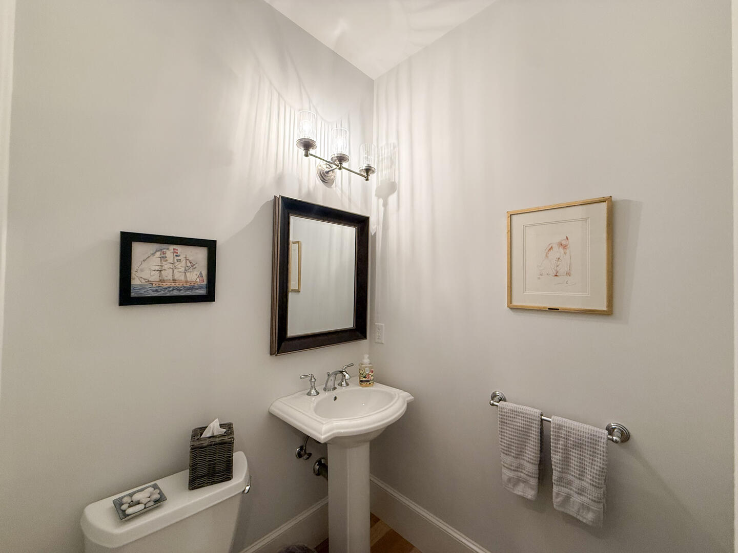 Powder Room, First Floor