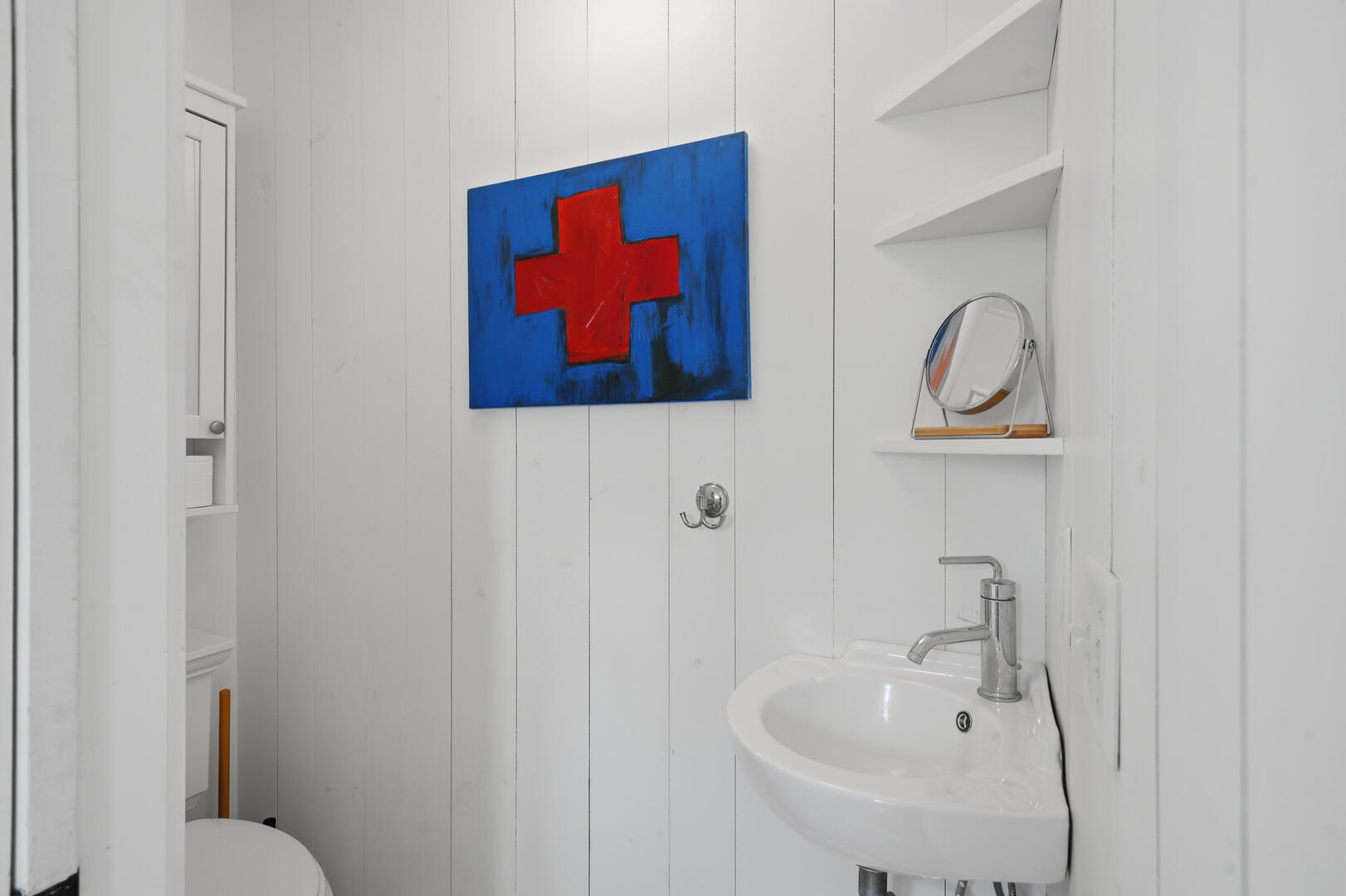 Powder Room, First Floor