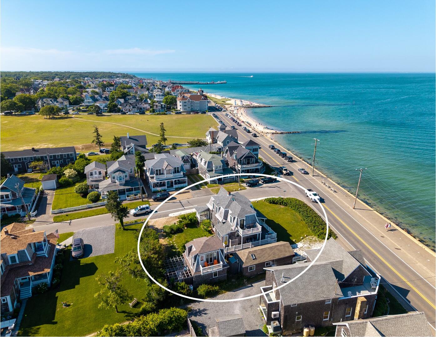Aerial View to Inkwell Beach