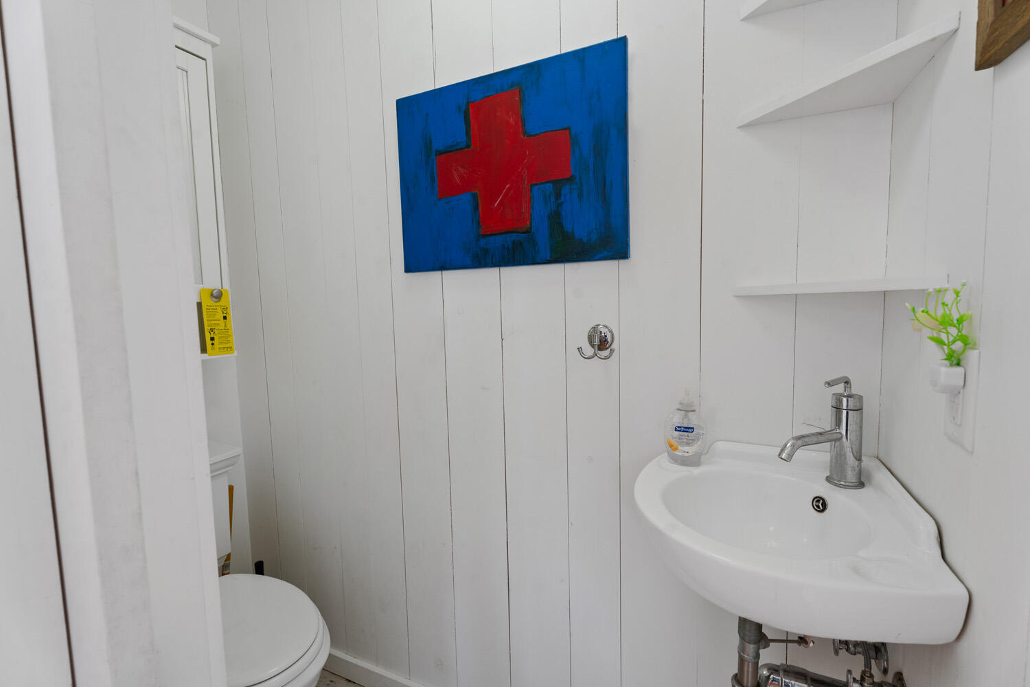 Powder Room, First Floor