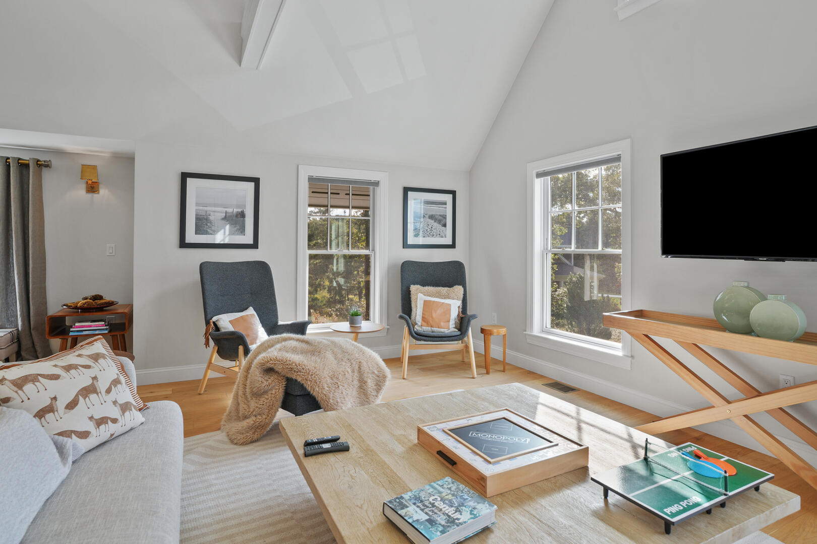 Living Area, Studi0 Above Carriage House