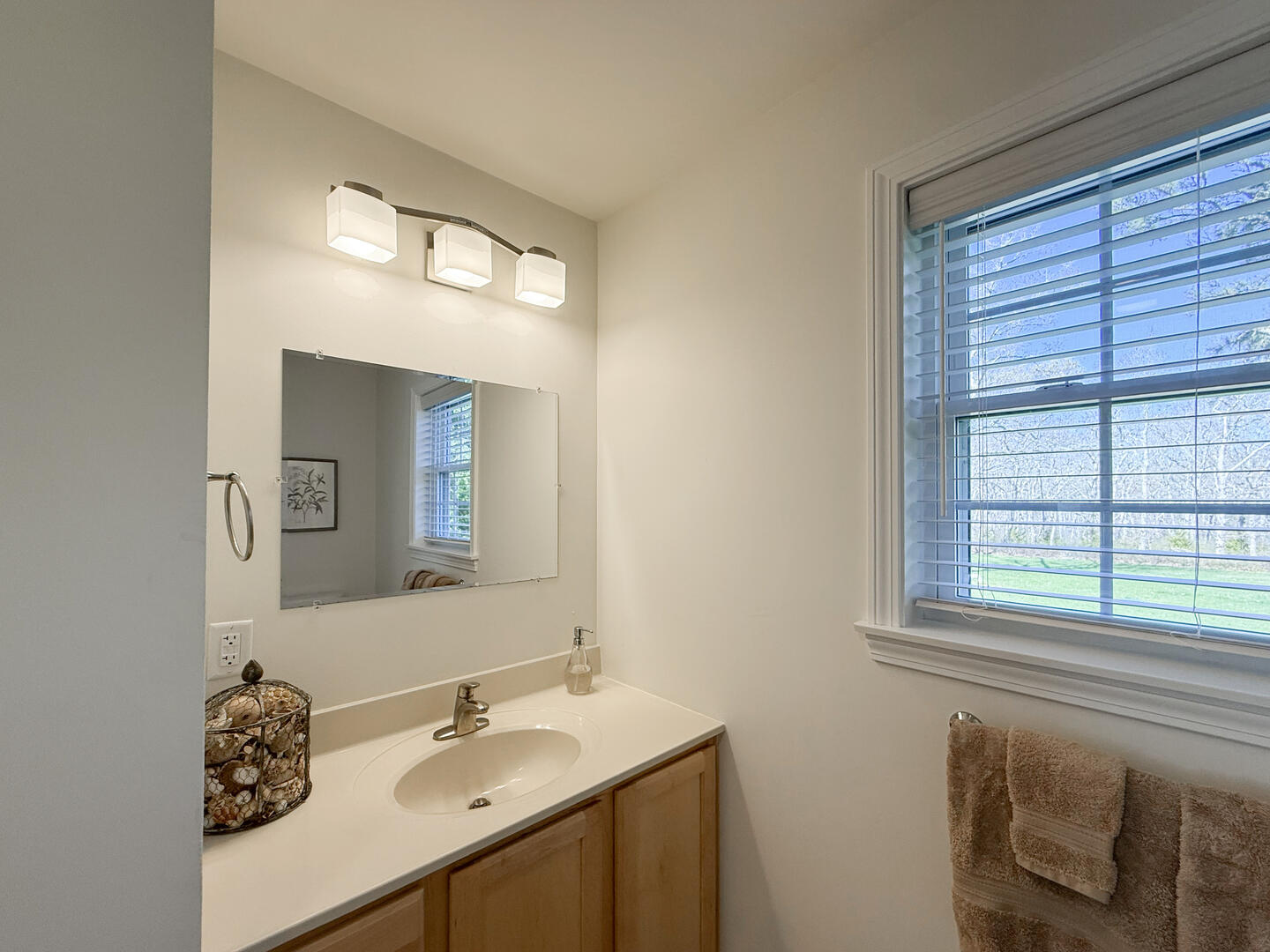 Hall Bath with Shower Stall, First Floor
