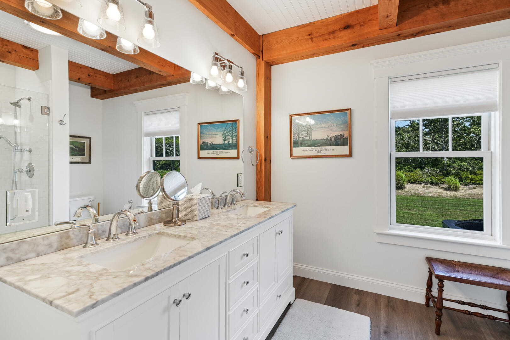 BR2 King En Suite with Shower Stall, First Floor