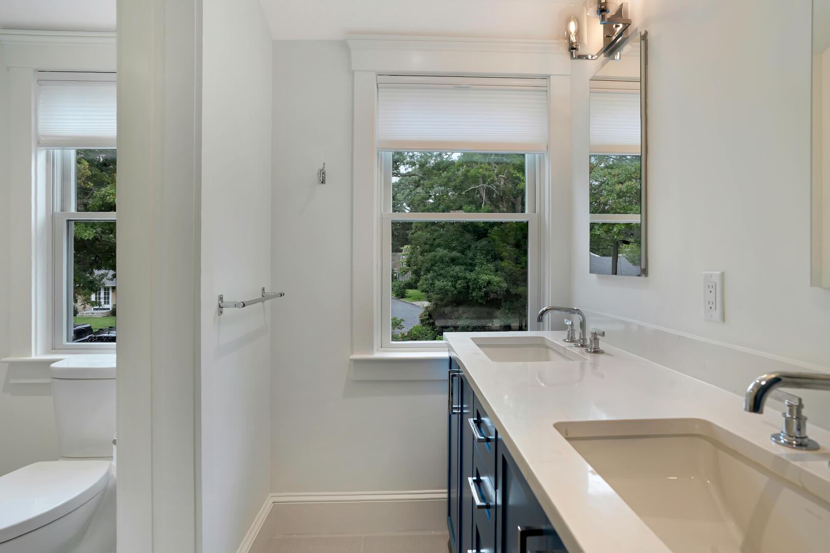 Hall Bath with Shower Stall, Second Floor