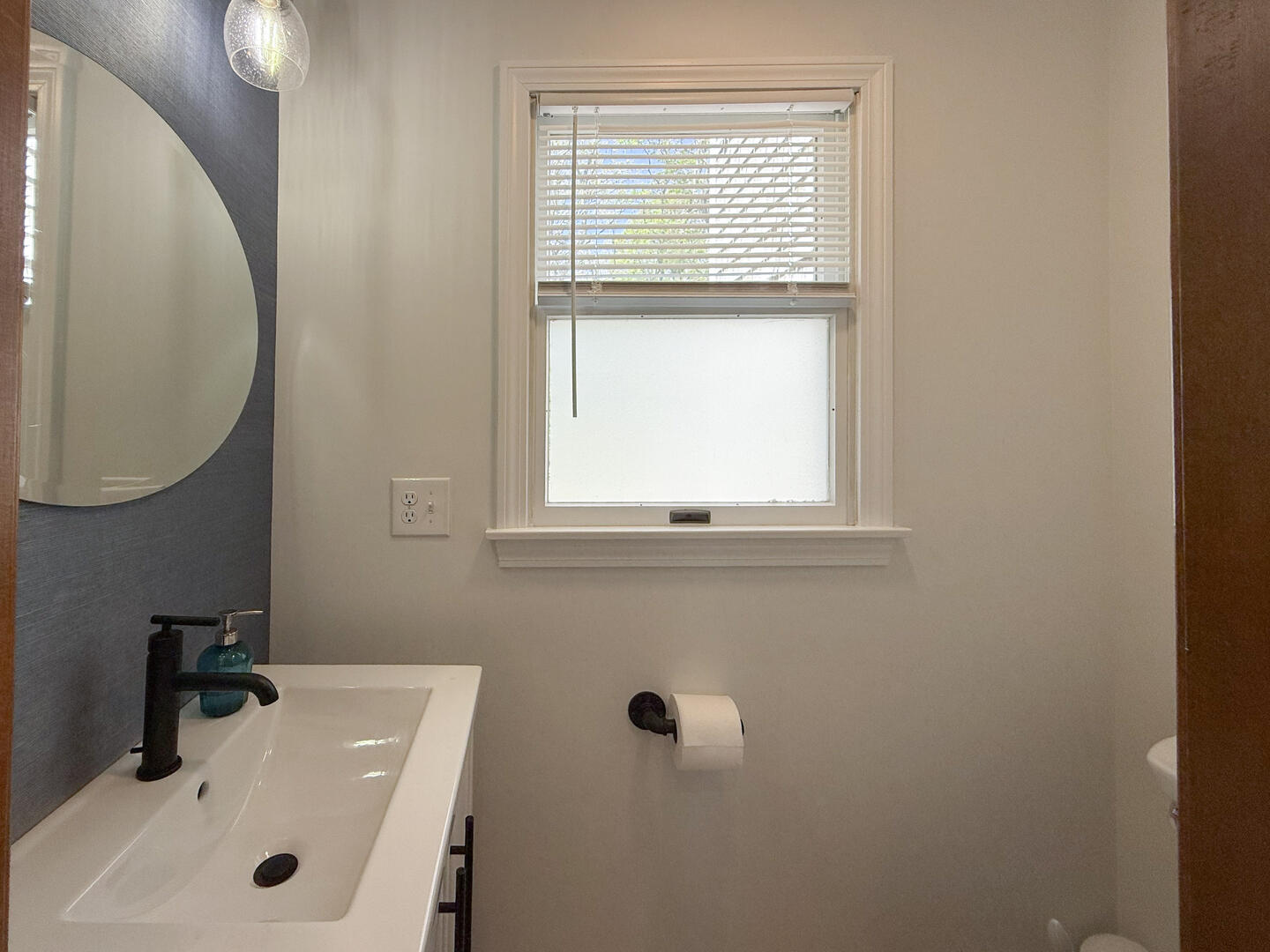 Powder Room, First Floor
