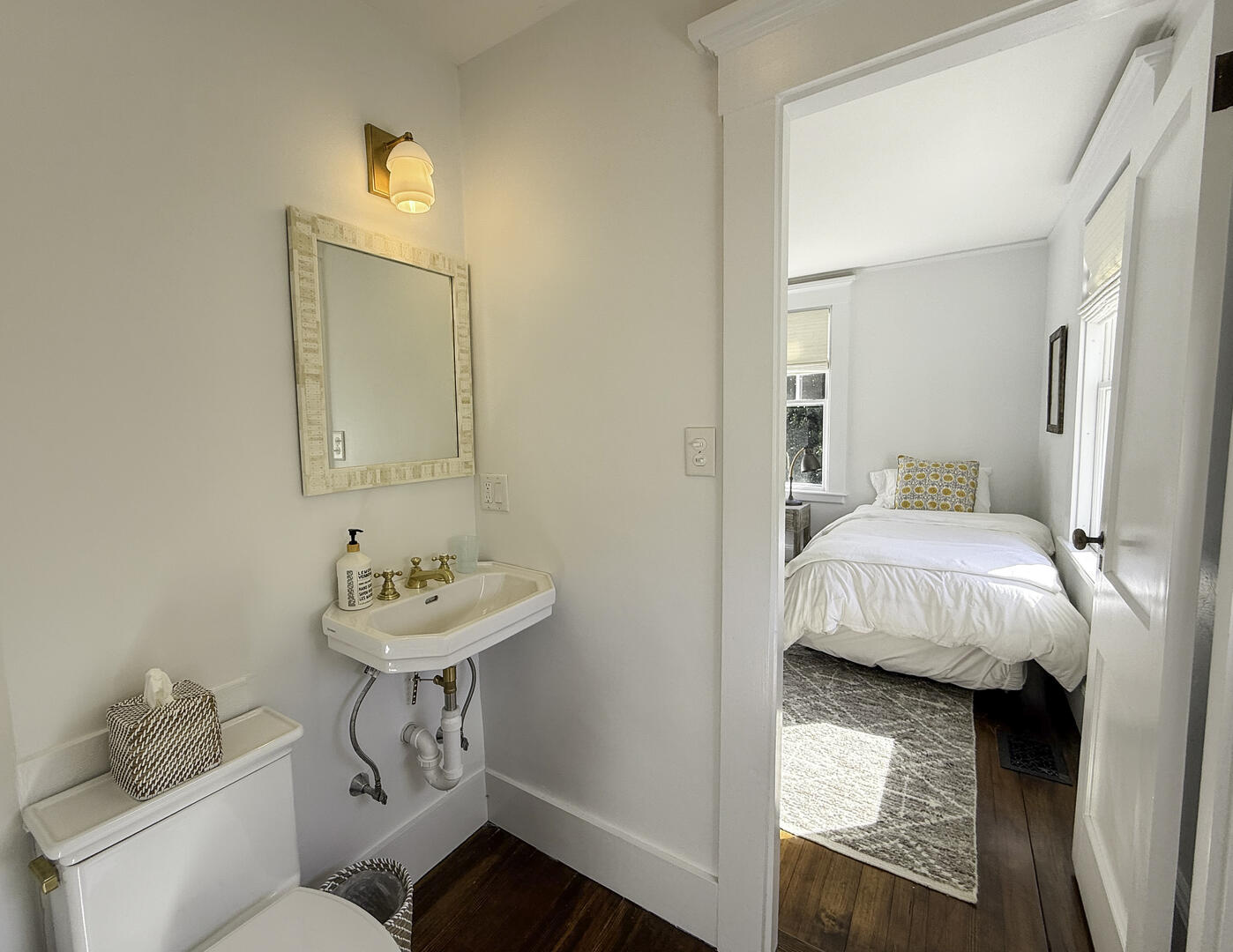 BR2 Adjoining Powder Room, First Floor