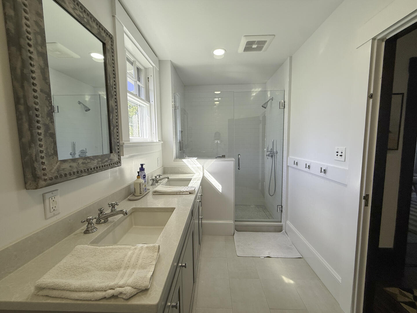 Hall Bath with Shower Stall, Second Floor