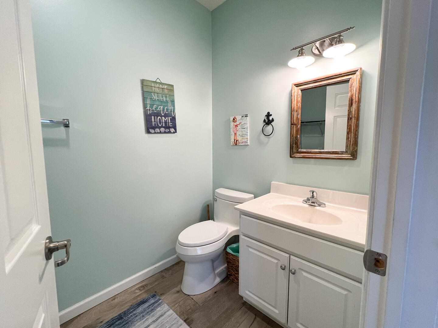 Powder Room, First Floor