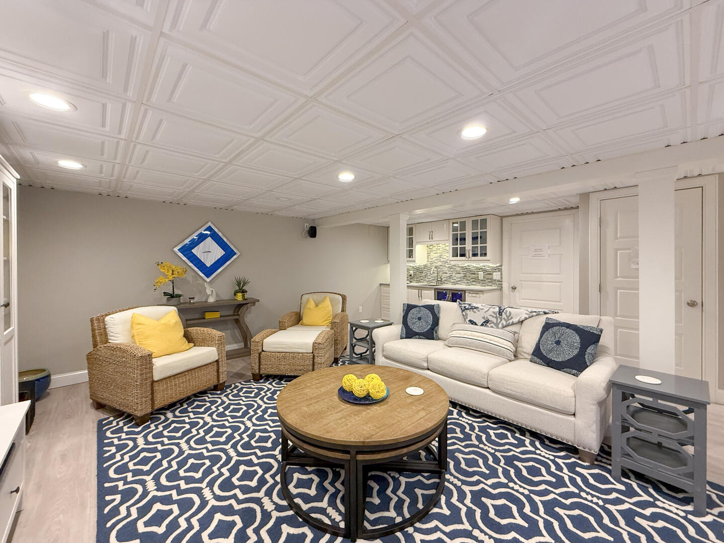 Living Area, Lower Level