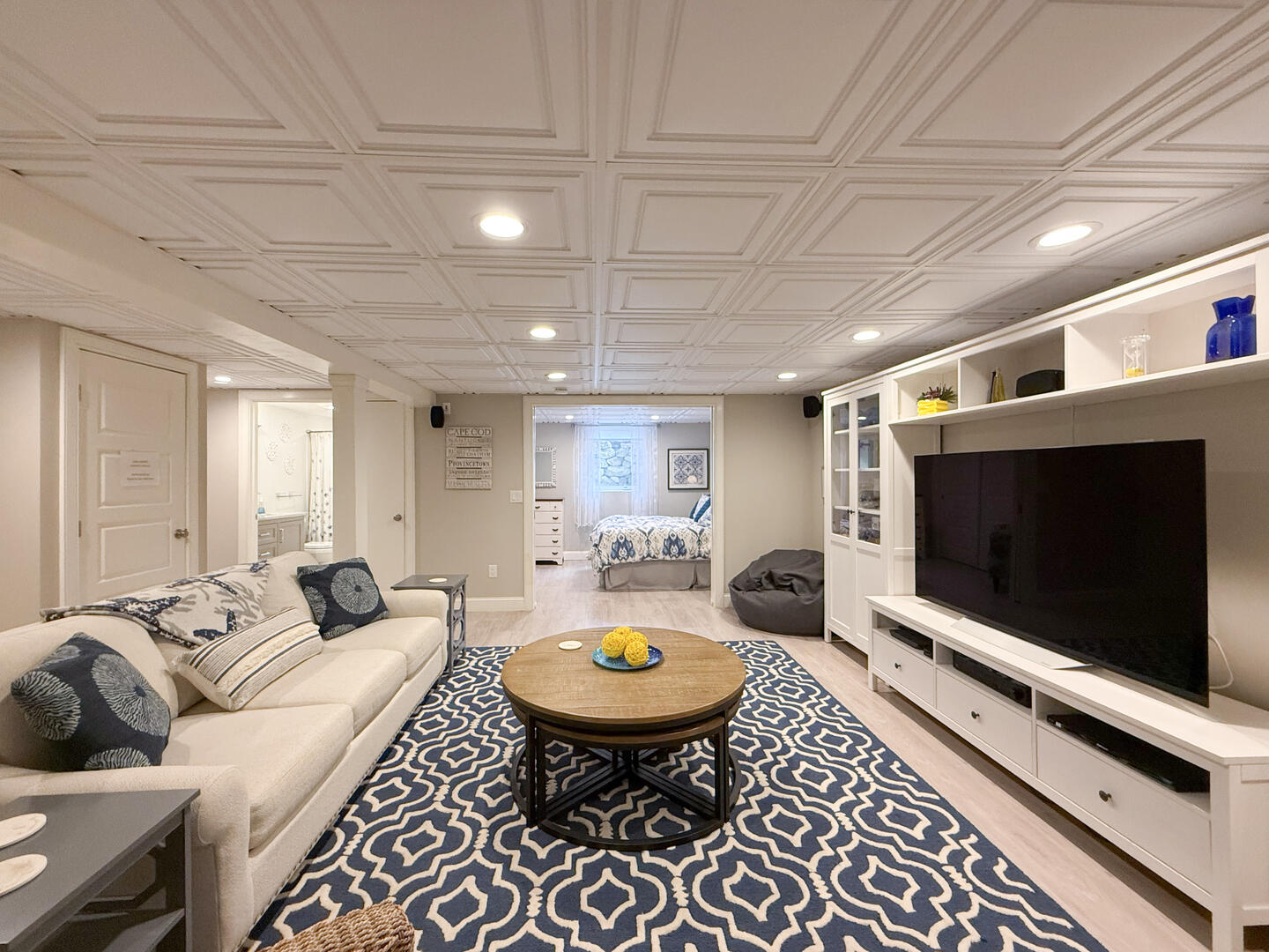 Living Area, Lower Level