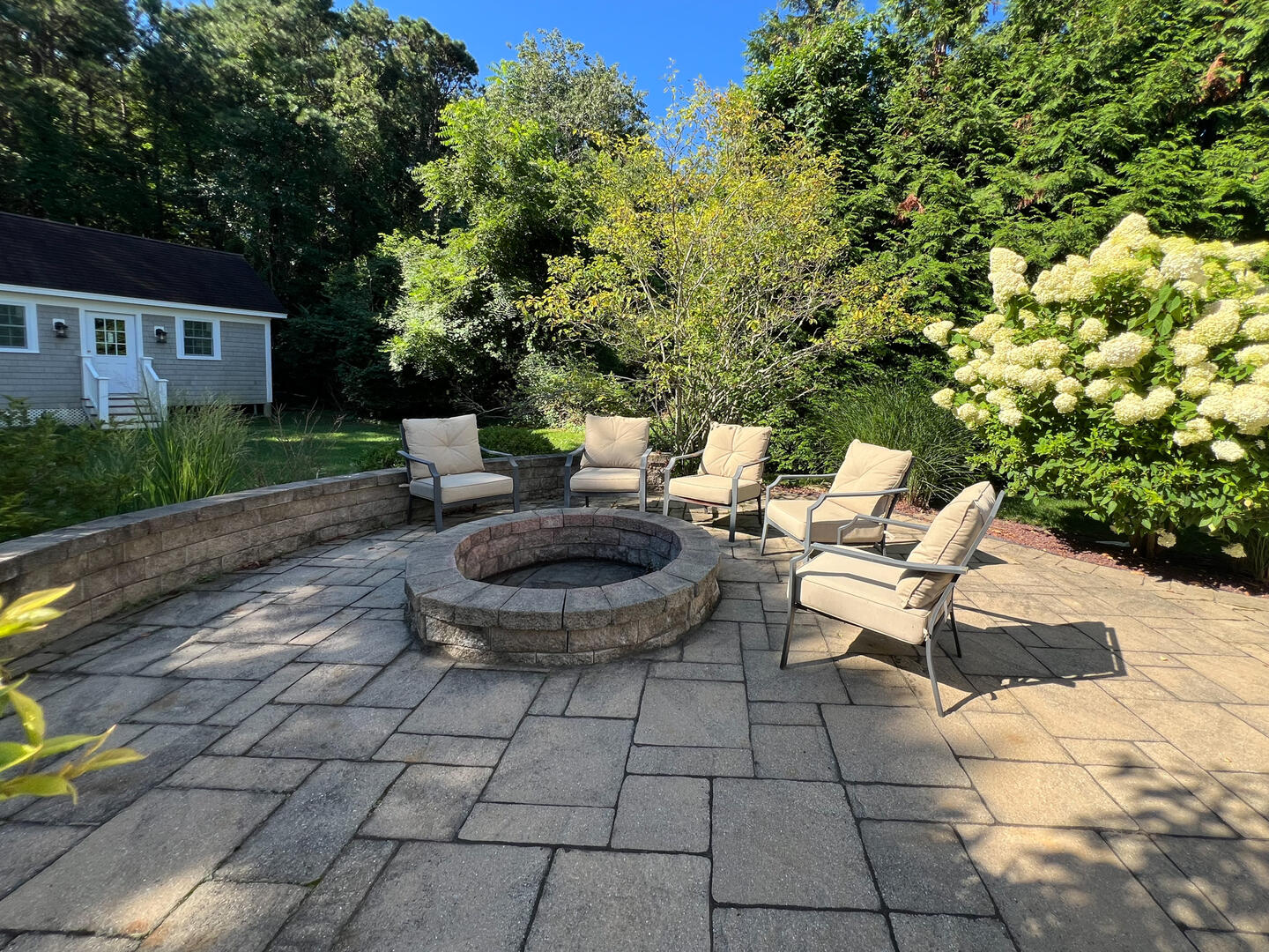 Outdoor Seating with Firepit