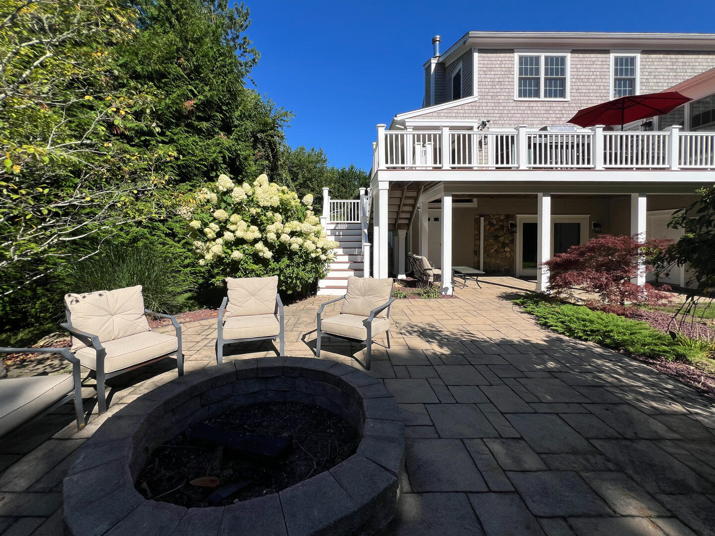Outdoor Seating with Firepit