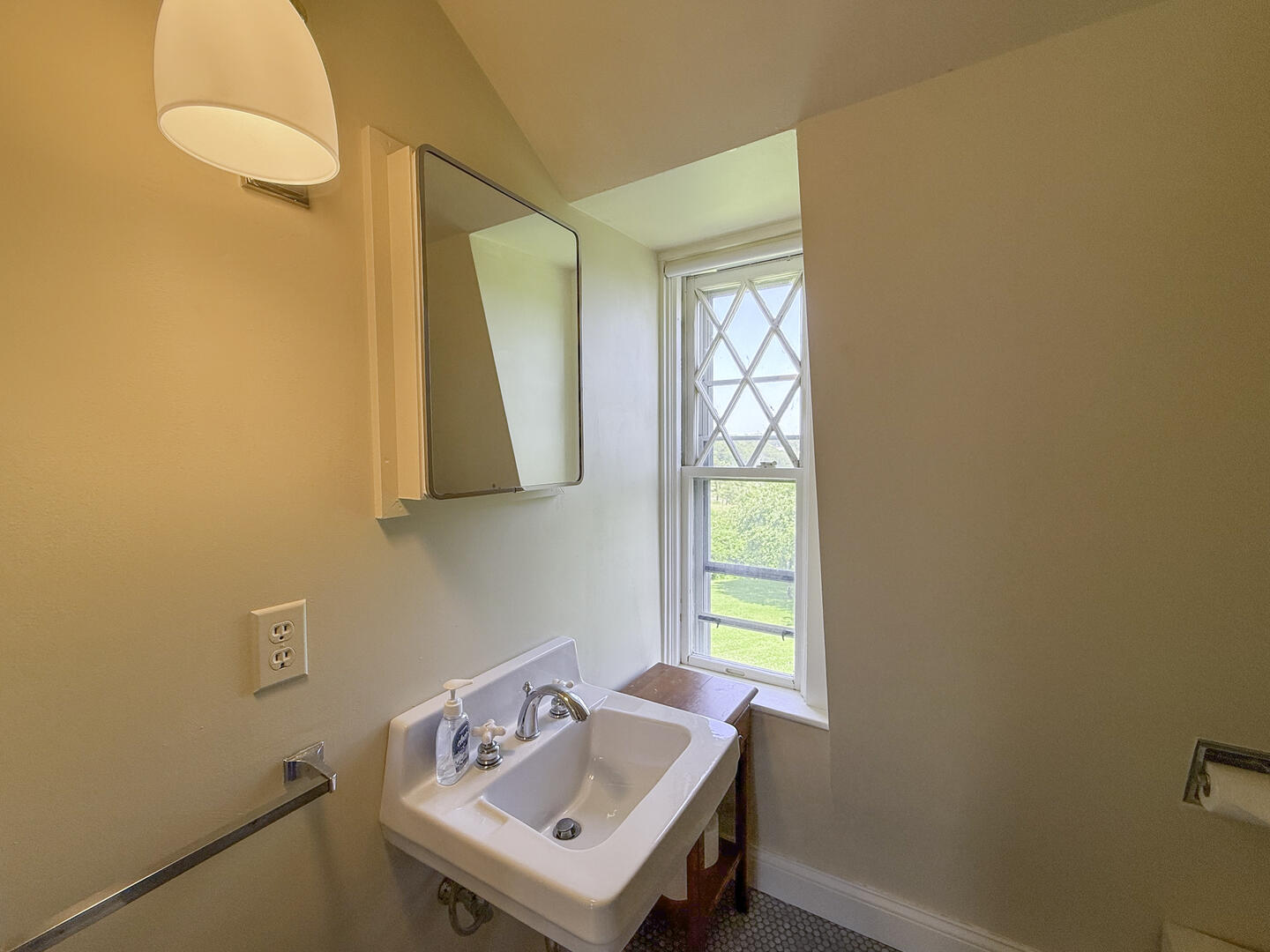 Hall Bath with Shower Stall, Second Floor