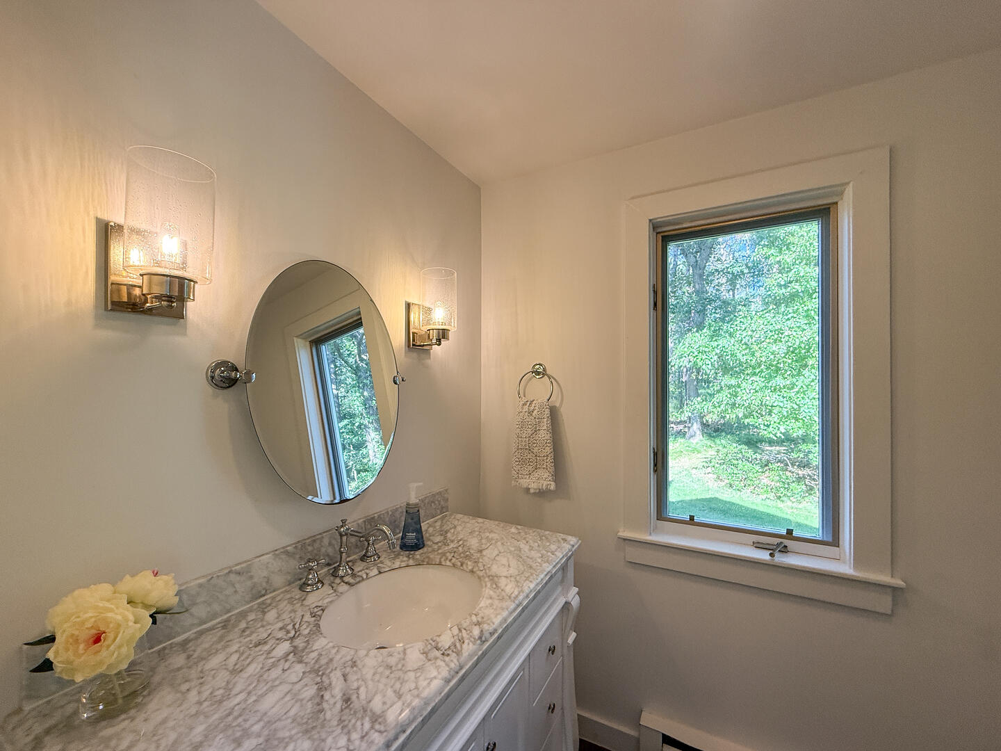 Powder Room, First Floor