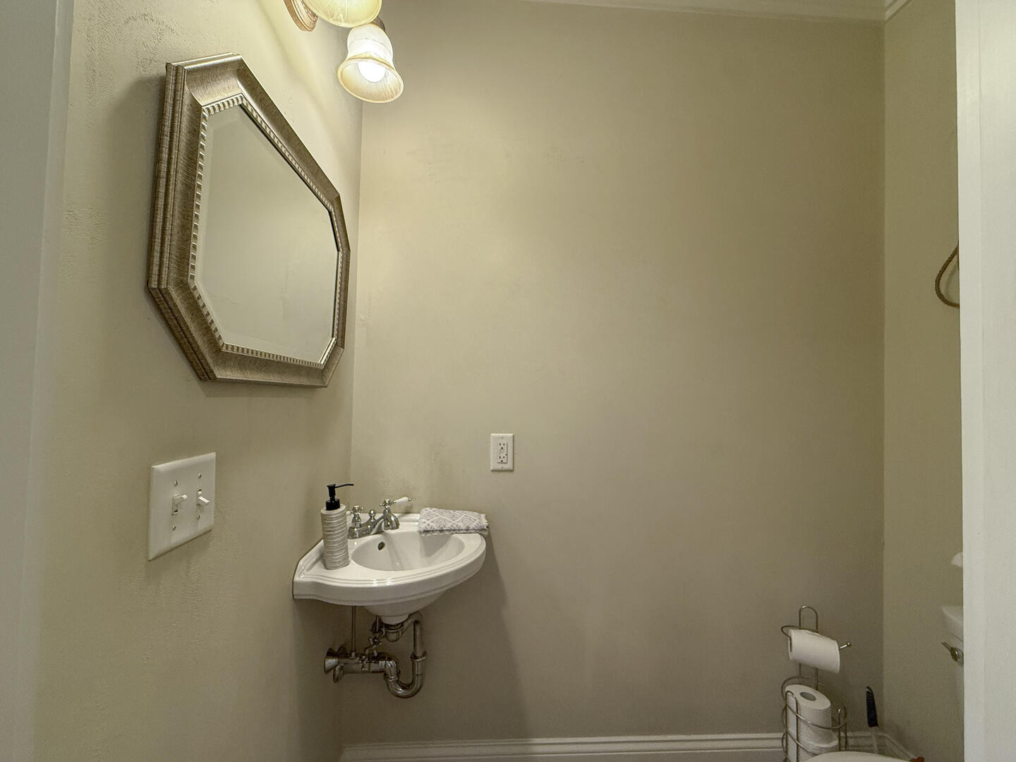 Powder Room, First Floor