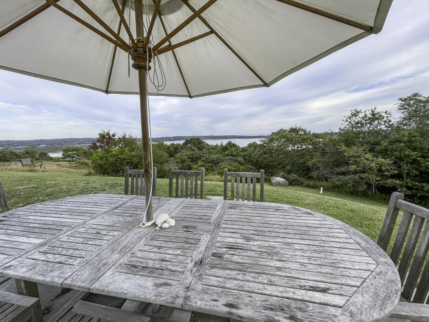 View from Outside Dining Area