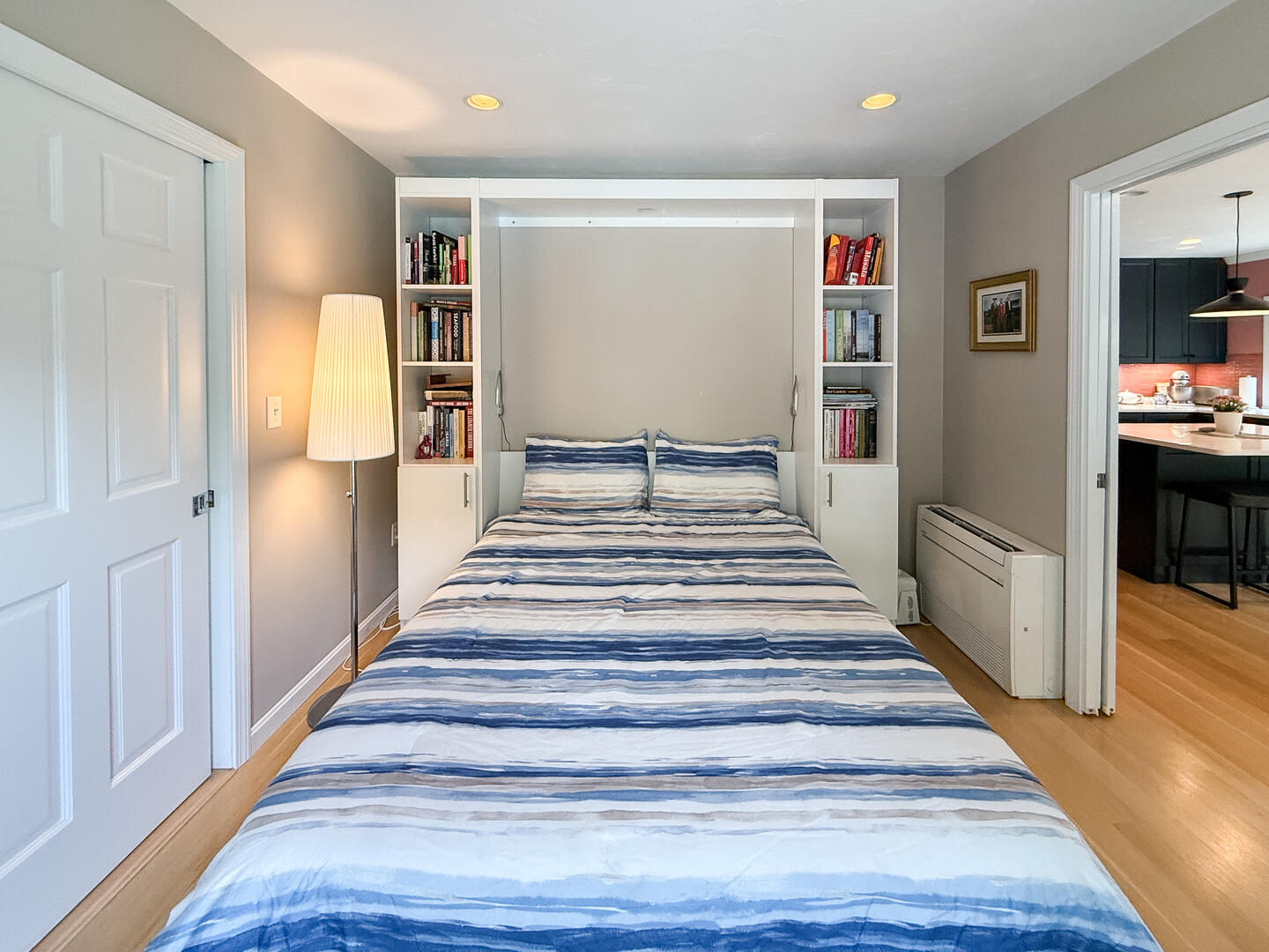 BR3 Queen Murphy Bed with a Half Bath Walkout to Enclosed Outdoor Shower, First Floor