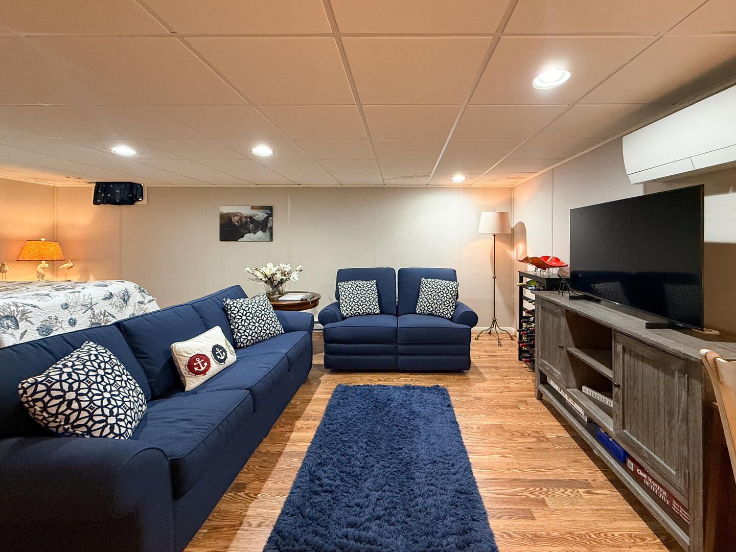 Sitting Area with a TV, Lower Level