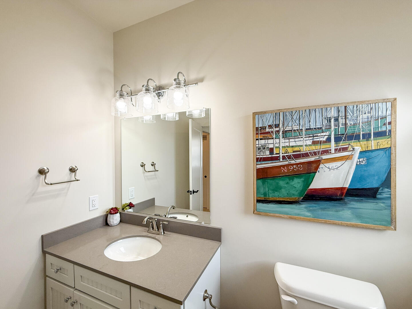 Powder Room, First Floor