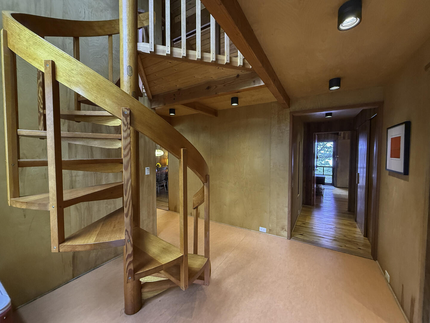 Spiral Staircase to Second Floor