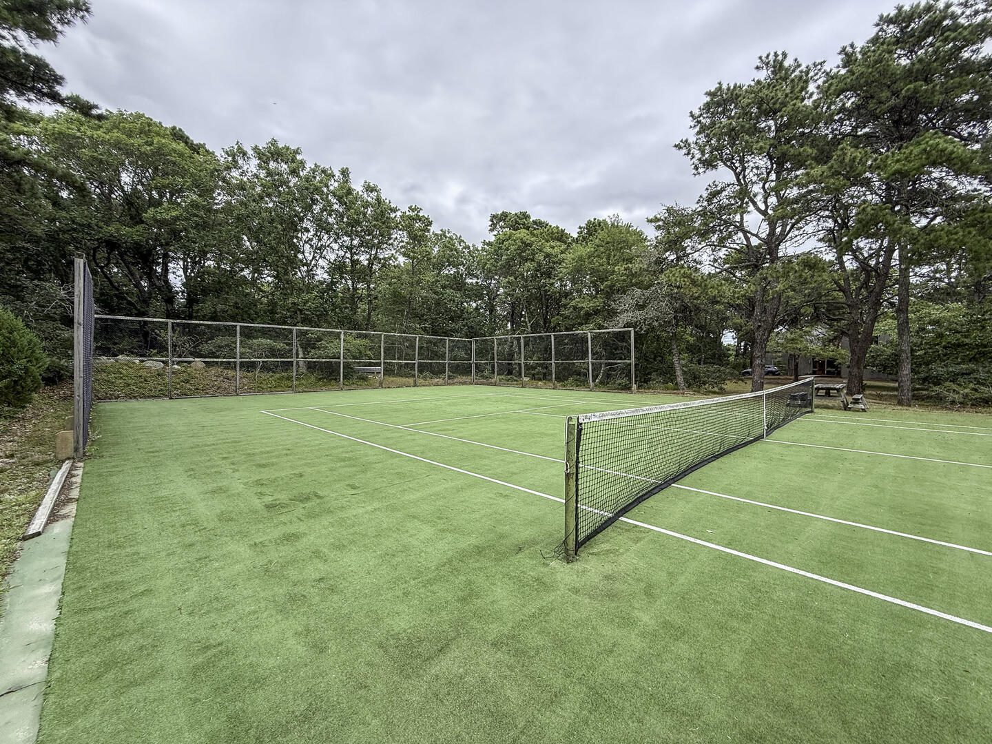 Shared Tennis Court