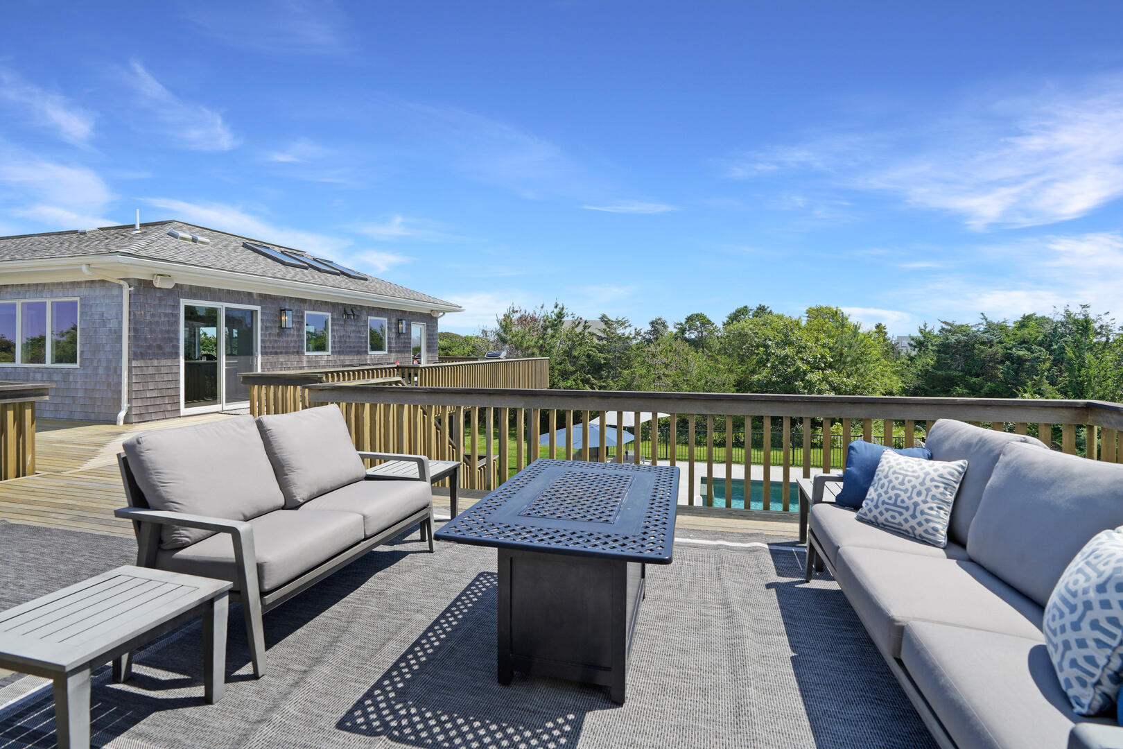 Second Floor Wrap-Around Deck