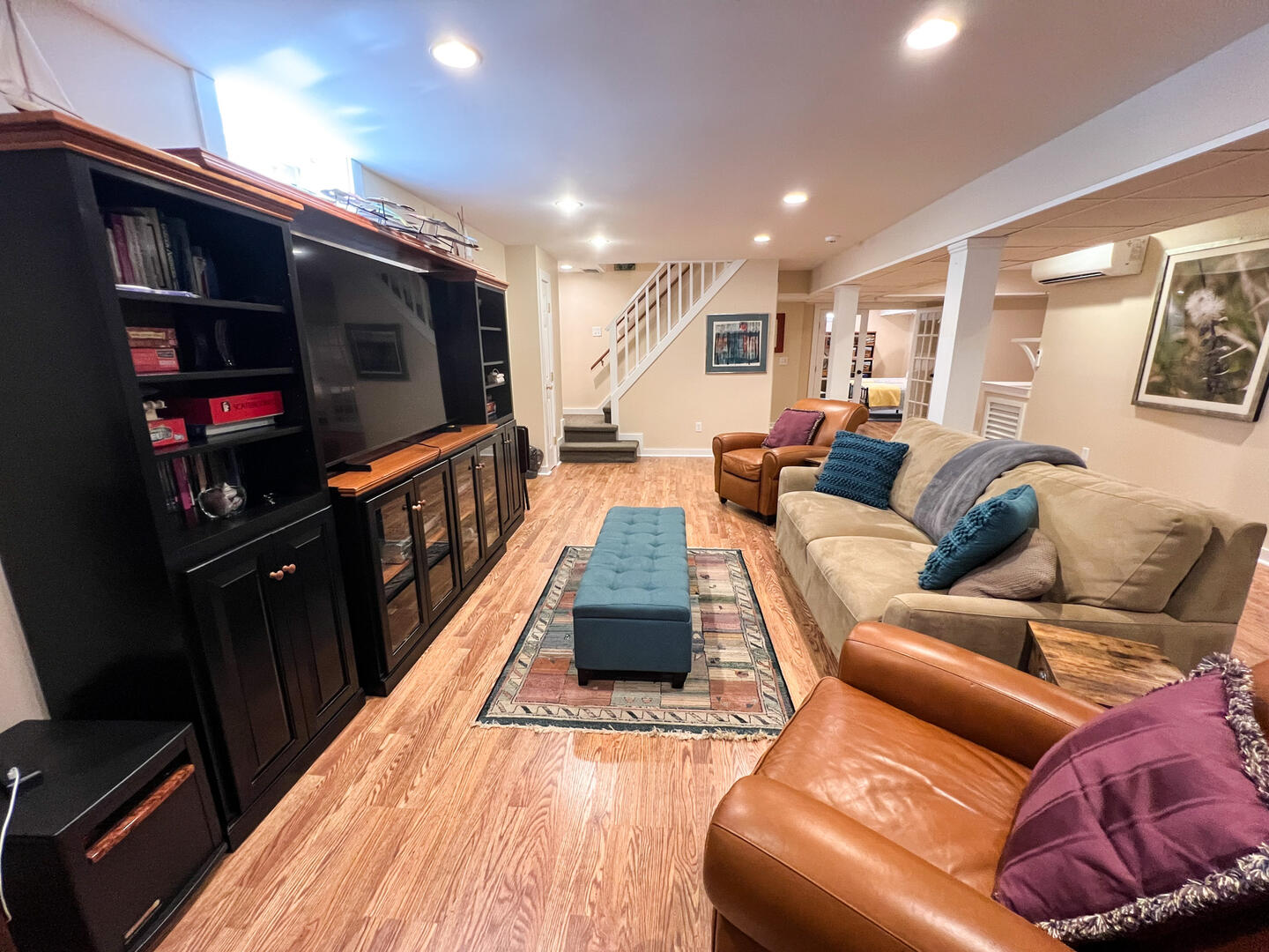 Living Area, Lower Level