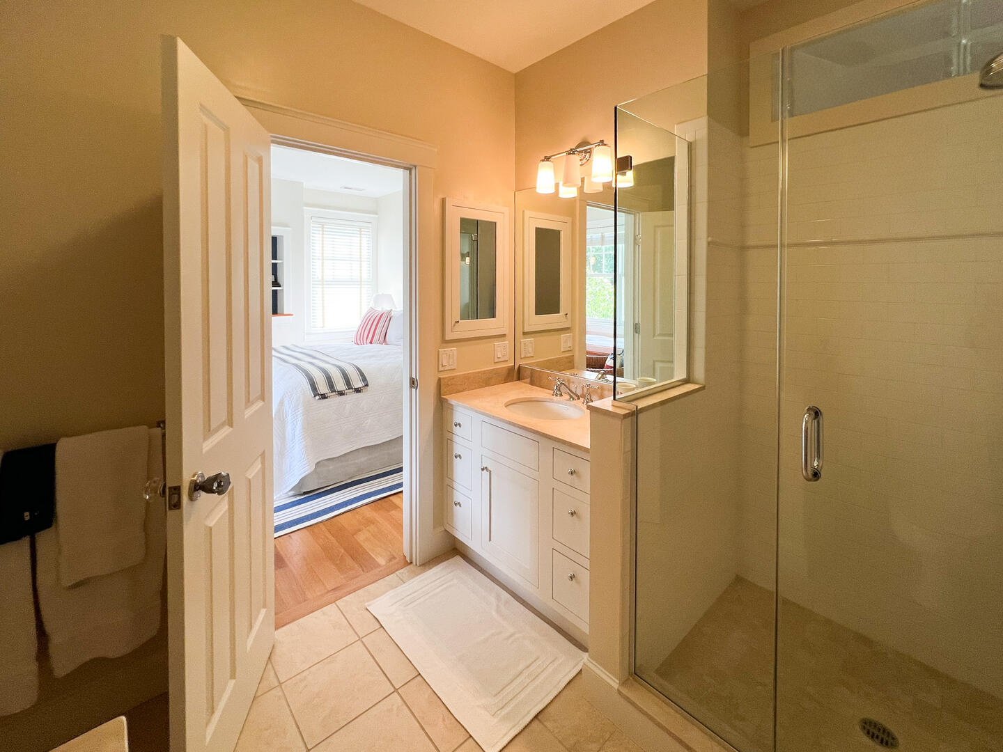 BR5 Double En Suite with a Shower Stall, Second Floor