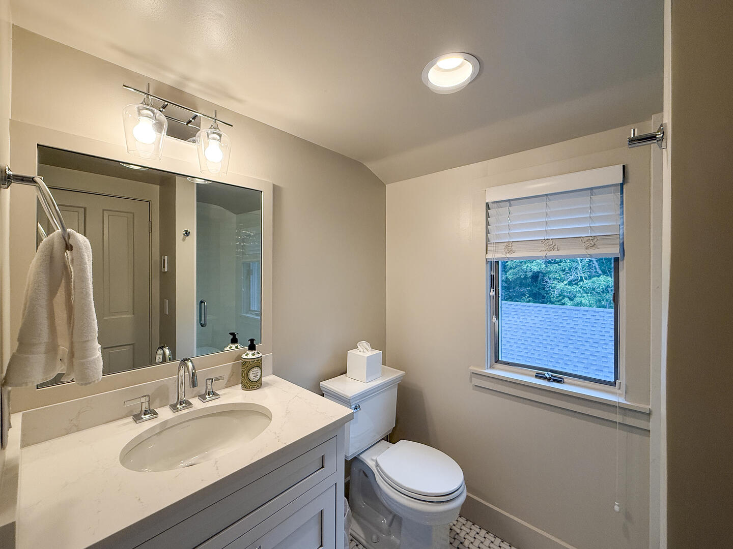 Adjoining Bath with a Shower Stall, Second Floor