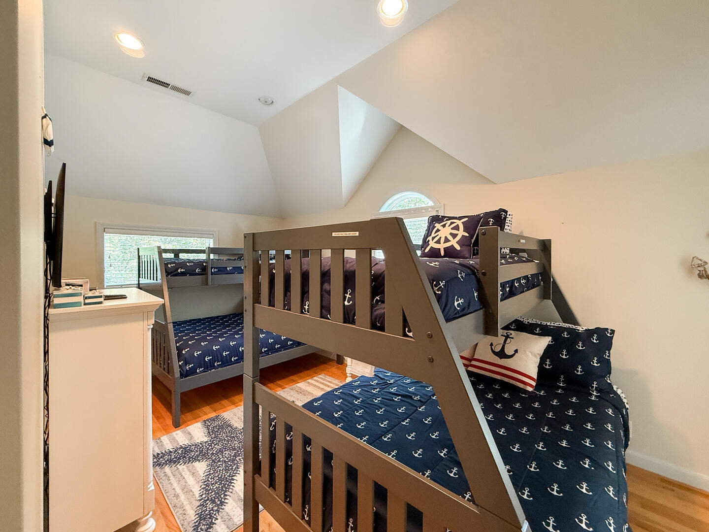 BR3 (2) Twin/Double Bunk Bed with an Adjoining Bath, Second Floor