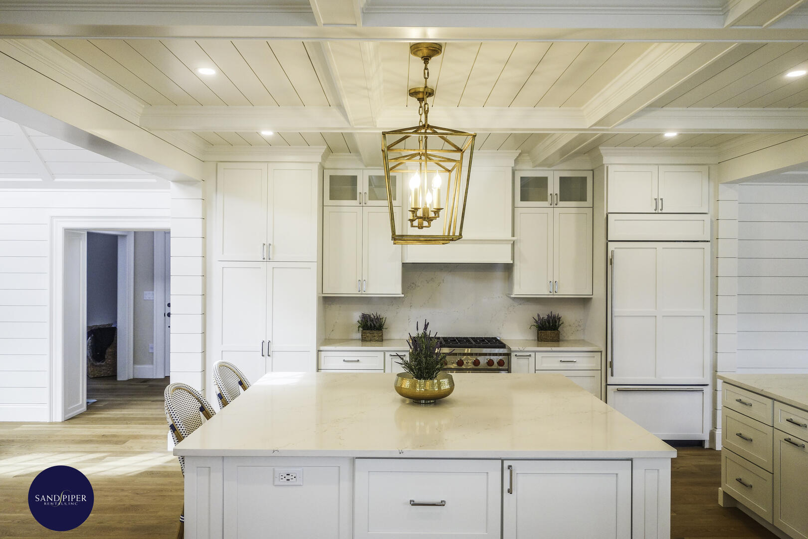 Gourmet Kitchen with Large Center Island