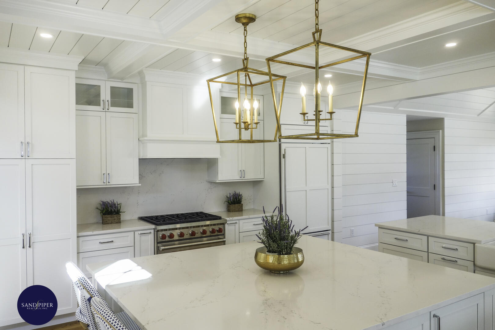 Gourmet Kitchen with Large Center Island