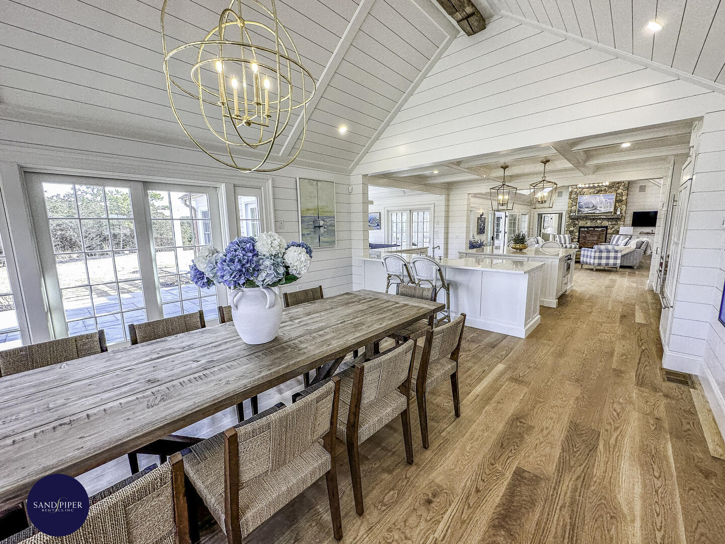View from Dining Room Looking Towards Kitchen