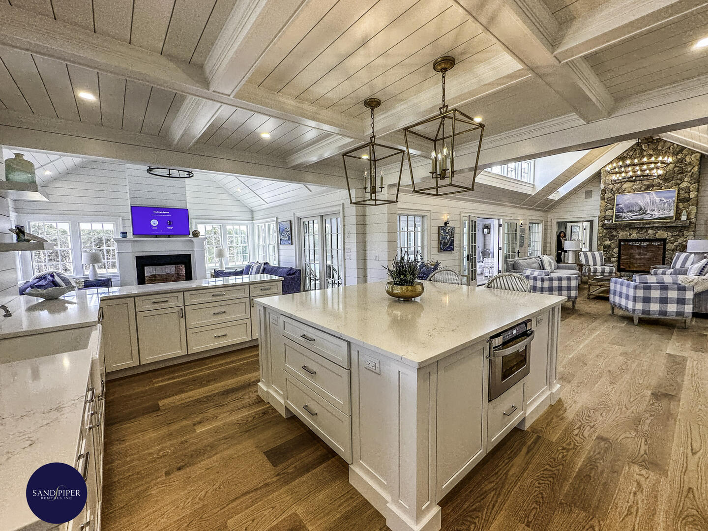 Gourmet Kitchen with Large Center Island