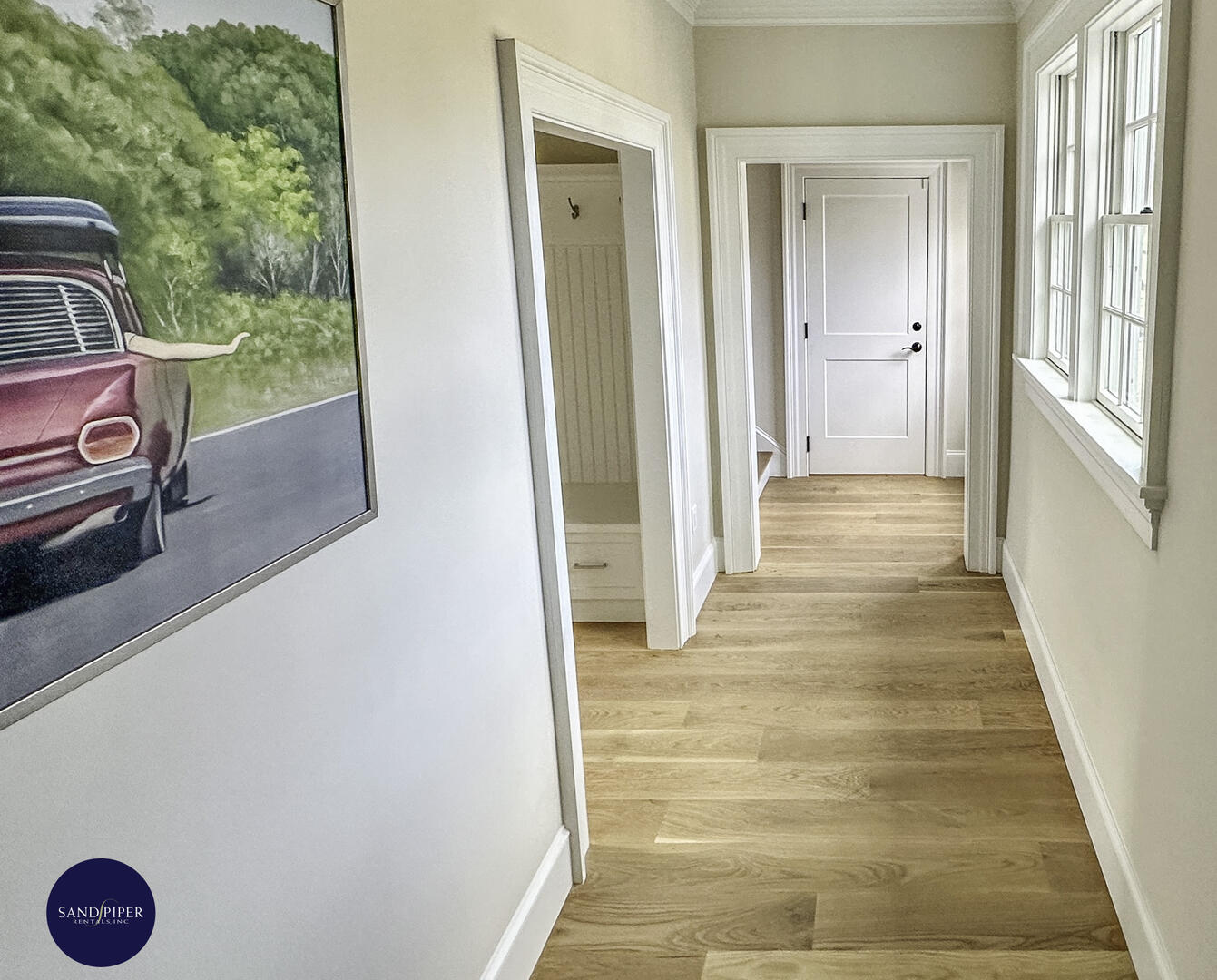 Hall to Laundry Room and BD4