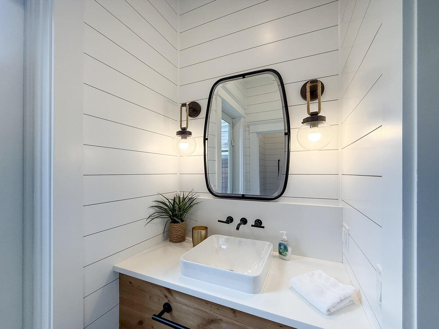 Powder Room, First Floor