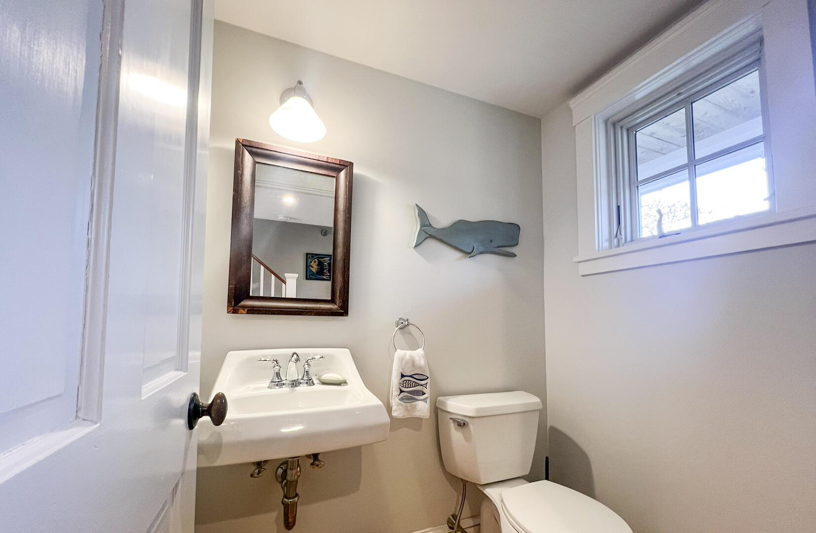 Powder Room, First Floor