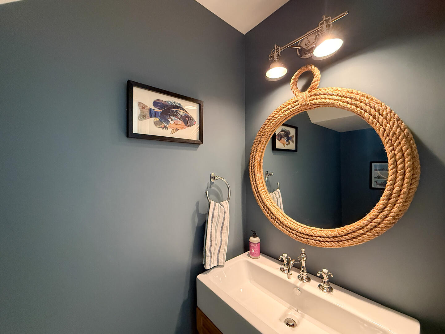 Powder Room, First Floor