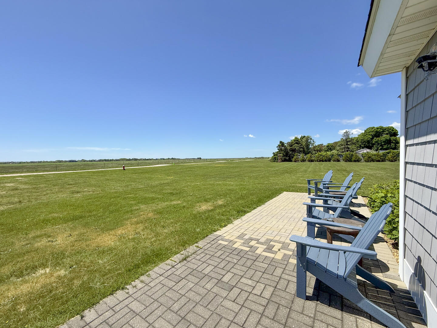 Home Overlooking the Fields of Katama Farm