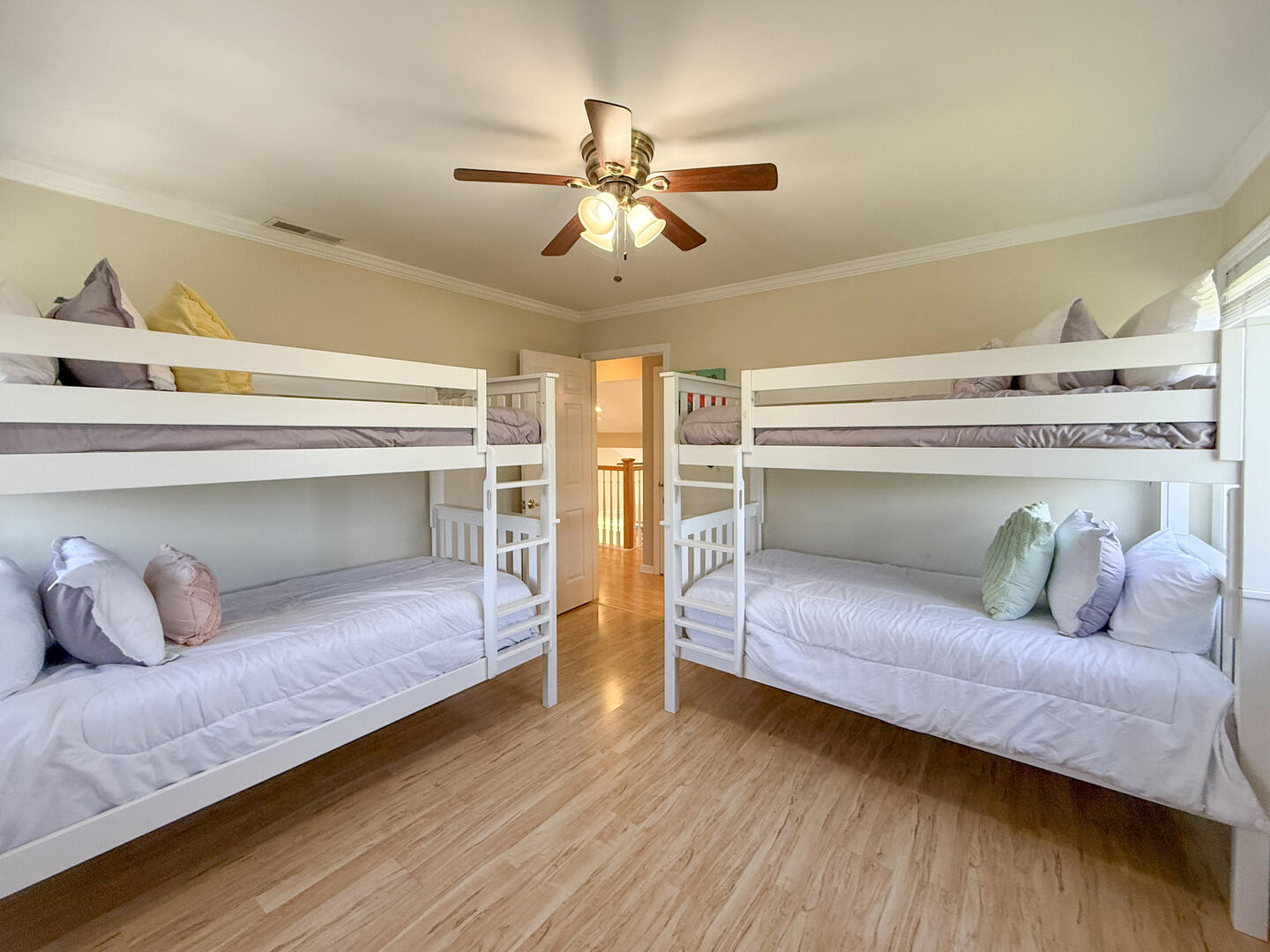 BR4 (2) Twin over Twin Bunk Beds, Second Floor