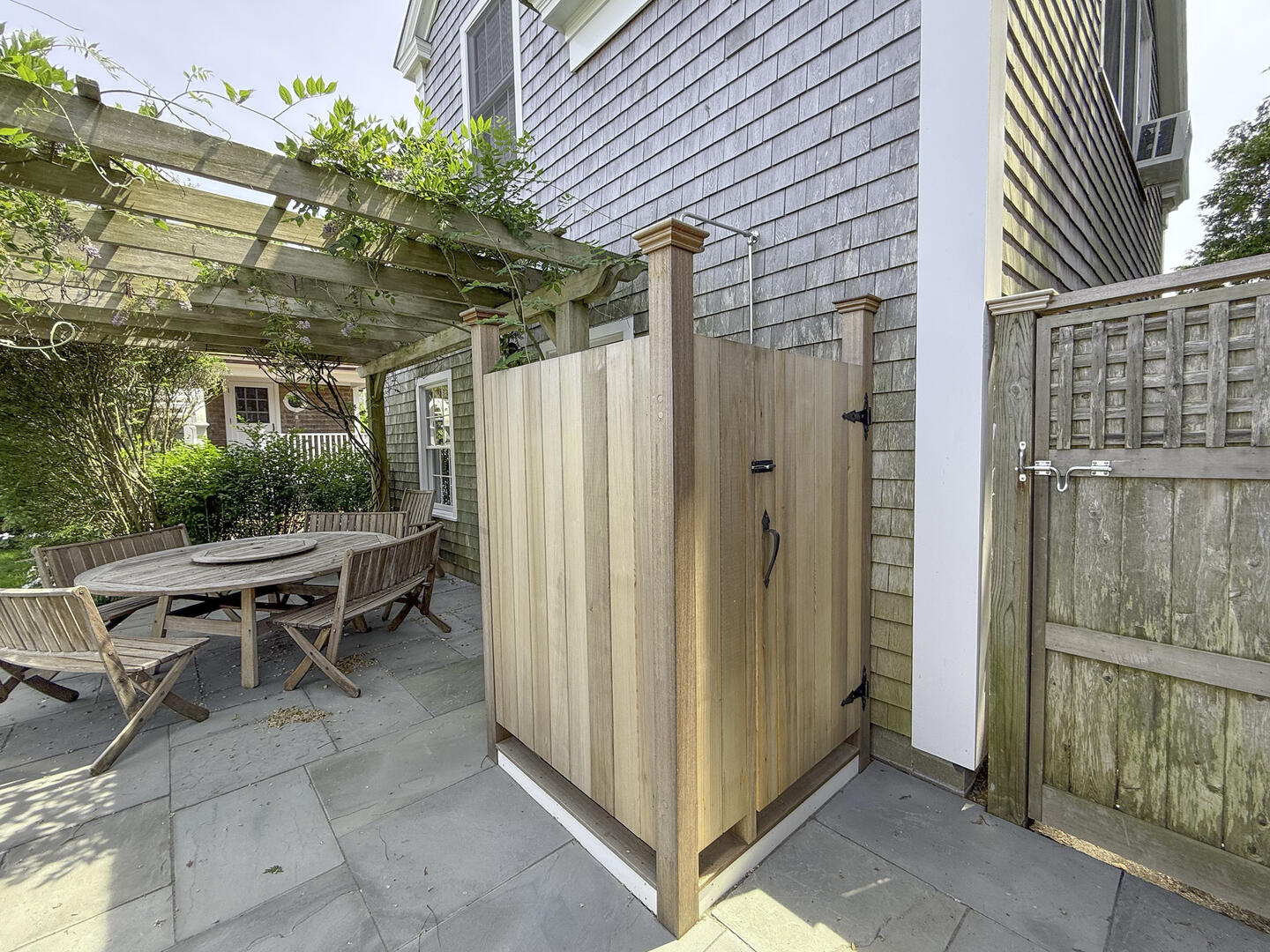 Enclosed Outdoor Shower