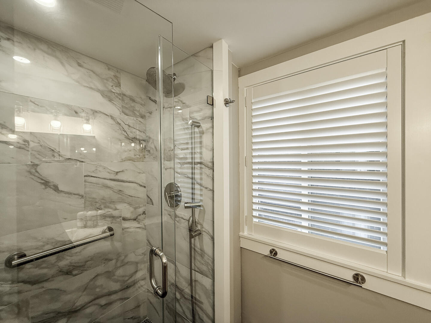 Hall Bath with Shower Stall, Second Floor