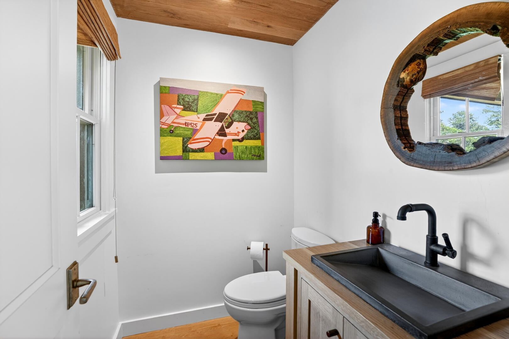 Powder Room, First Floor